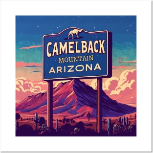 Camelback mountain Arizona Posters and Art